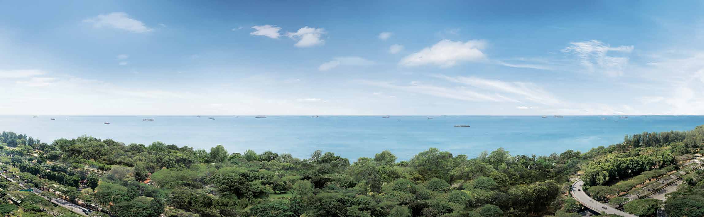 View to the sea